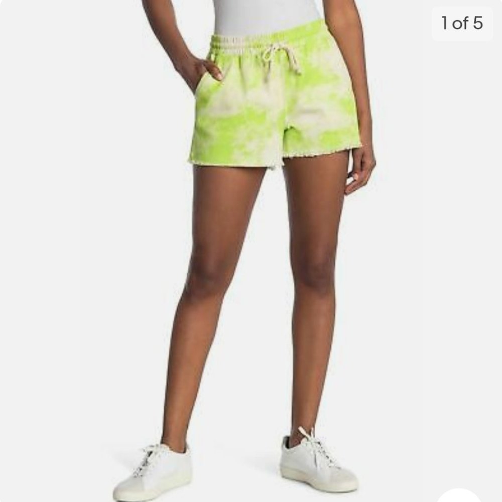 Abound Tie and Dye green shorts (NWOT)